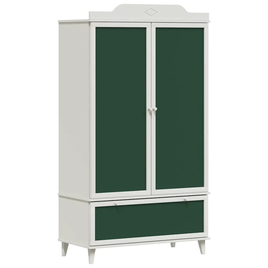 Armadio con Lavagna con cassetto ROROS Bianco 90 x 45 x 165 cm CFW8979803