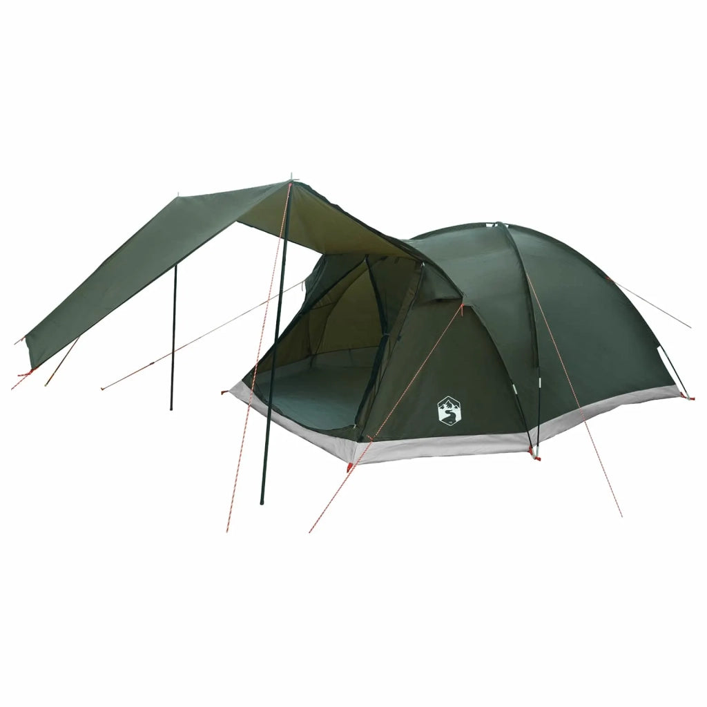 Tenda Capanna Verde militare 6 persone Poliestere e Acciaio 42028586