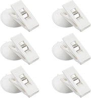 Clips per tenda doccia in PVC/ABS - 6 pezzi - 5 cm di lunghezza