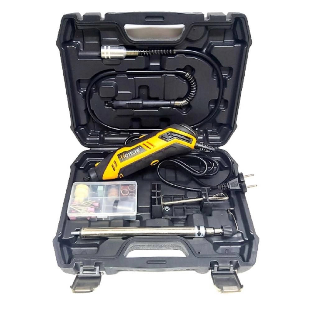 Trade Shop - Kit Mini Drill Elettrico Utensile Rotativo Accessori Trapano Rotante P801208 -