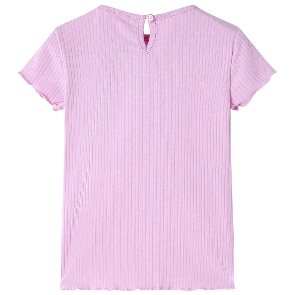 Maglietta da Bambina Rosa Chiaro 140