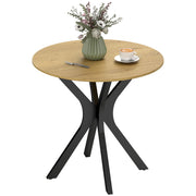 Tavolo da pranzo rotondo ¨C zephmum ¨C legno naturale 78x78x75