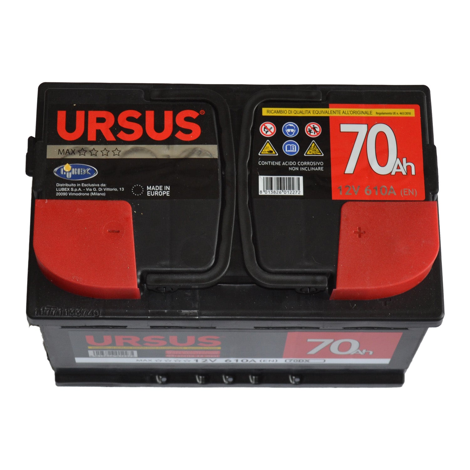 BATTERIA X AUTO URSUS 70 Ah