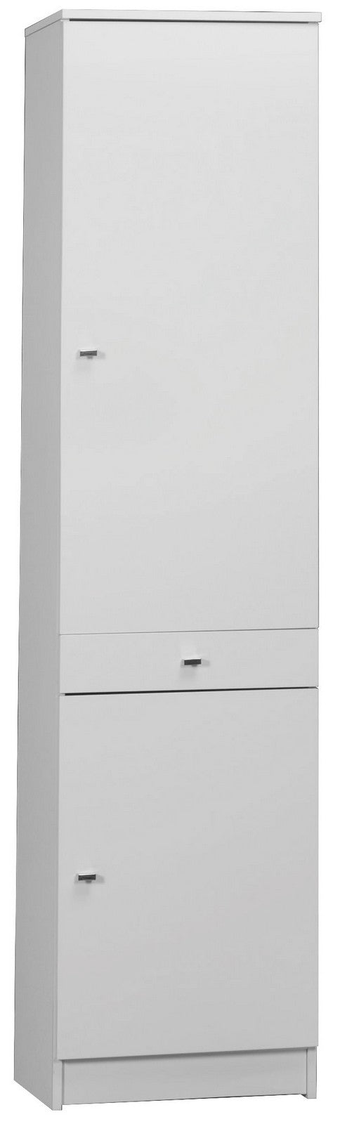 mobile bianco laccato 2 ante + 1 cassetto cm 46x34x183h 452tl cod:ferx.95731