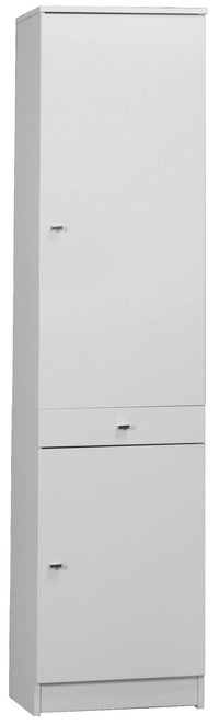mobile bianco laccato 2 ante + 1 cassetto cm 46x34x183h 452tl cod:ferx.95731