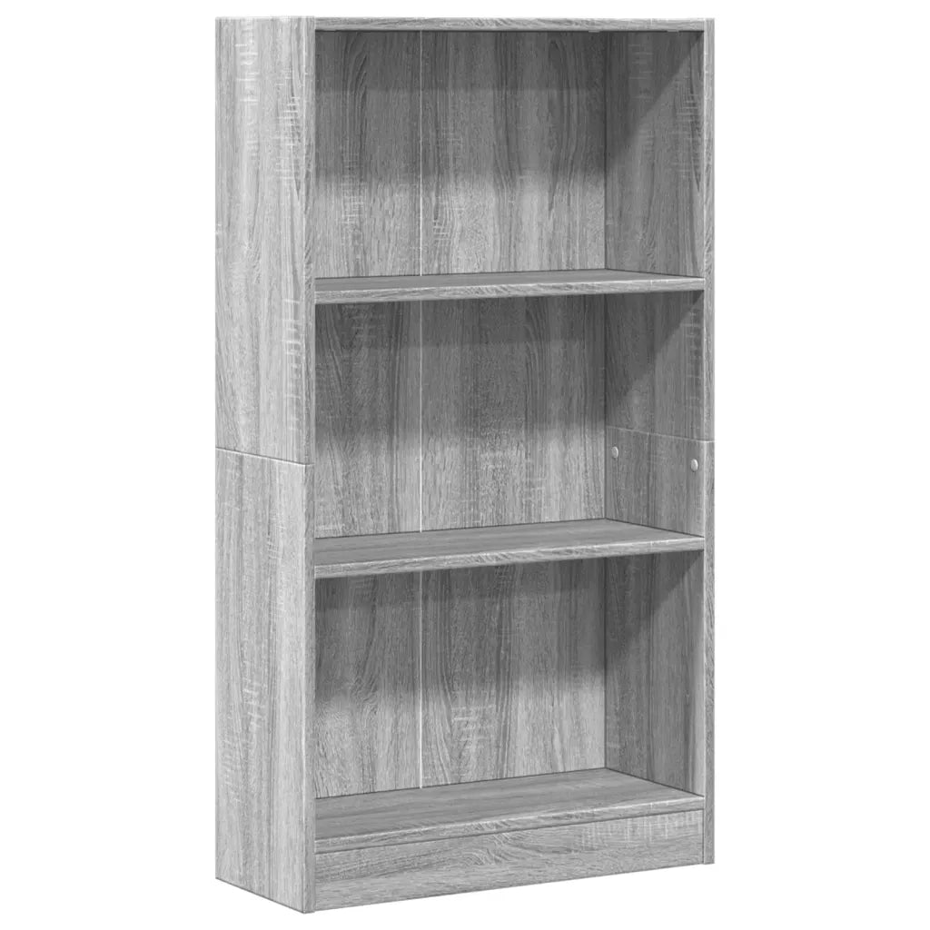 Libreria Grigio Sonoma 60x24x109 cm in Truciolato 857808