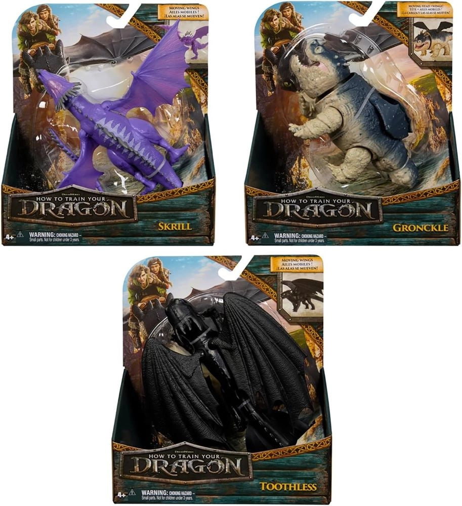 Dragon Trainer,Figure Drago,1 pezzo modello casuale,Spin Master ,Eta 4+