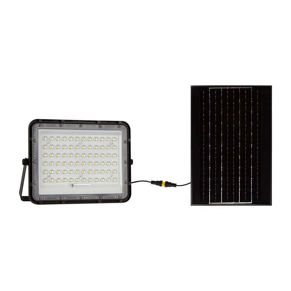 Faro LED solare V-TAC 15W con telecomando IP65 nero