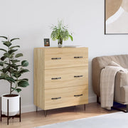 Credenza-Buffet-Armadio da cucina Rovere Sonoma 69,5x34x90 cm in Legno Multistrato 372444
