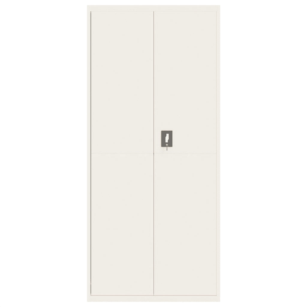 Armadio Classificatore Bianco 90x40x240 cm in Acciaio 3188315