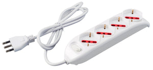 multipresa 4p bipasso e schuko + interno rs94060 cod:ferx.95763