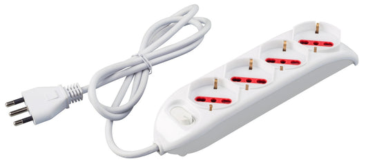 multipresa 4p bipasso e schuko + interno rs94060 cod:ferx.95763