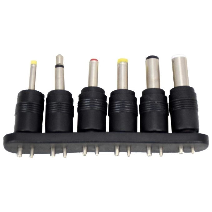 Karma ACR 628 Alimentatore Universale Stabilizzato AC DC 30W 2.5A 6 Adattatori USB colore Nero