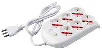multipresa 6p bipasso e schuko + int. rs94124 cod:ferx.95764