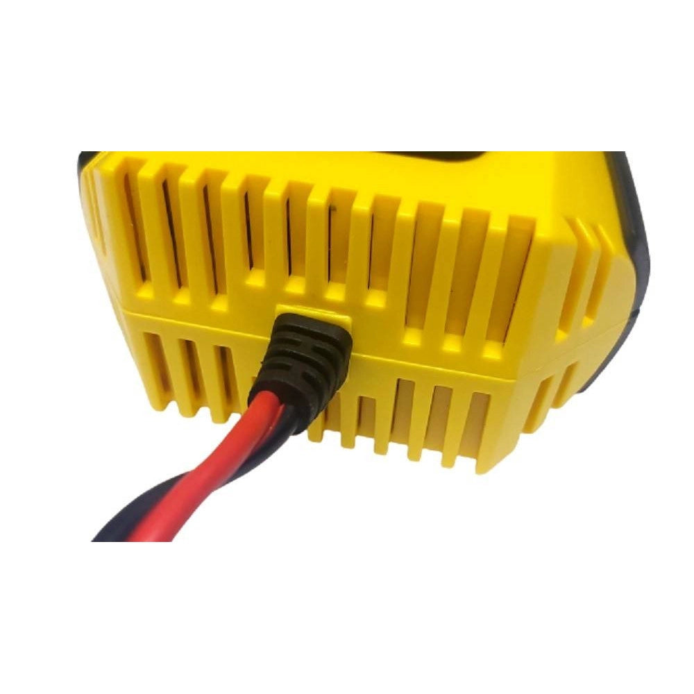 Trade Shop - Caricabatterie Intelligente Avviatore Emergenza Batteria Auto 12v-8a 24v-6a J40 -