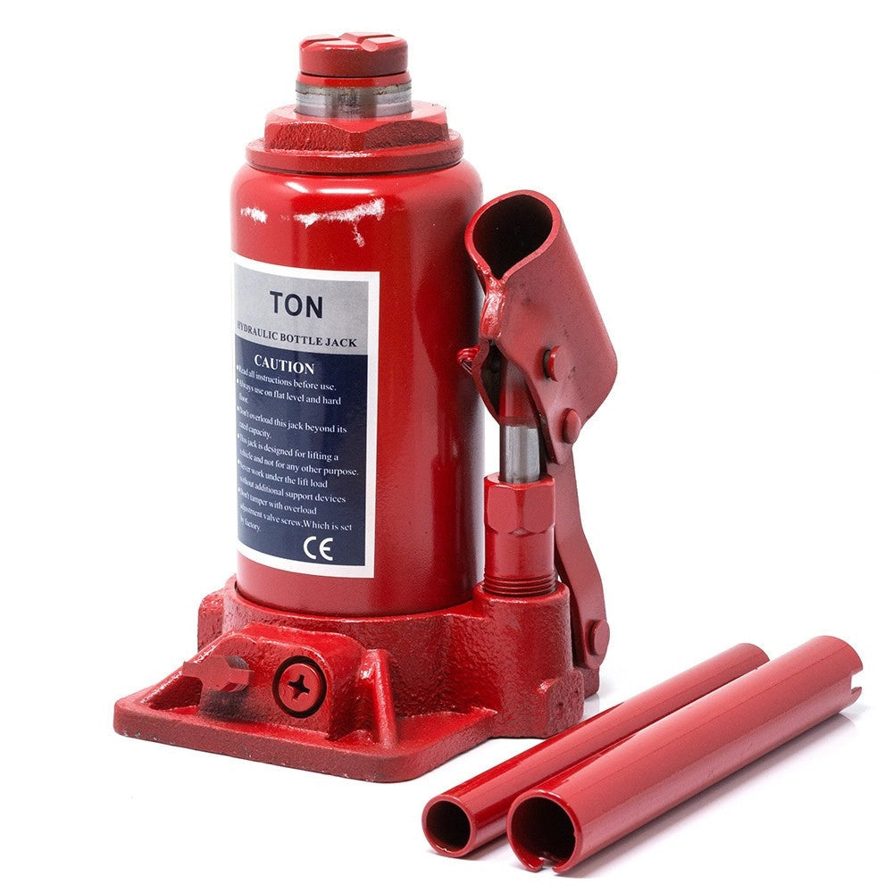 Trade Shop - Cric-sollevatore Crick Idraulico A Bottiglia 4 T Tonnellate Martinetto Manuale -