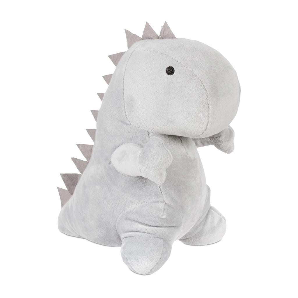 Fermaporta dinosauro decorativo camera terrazza 20 x 15 x 15 cm in tessuto grigio 13_0014357