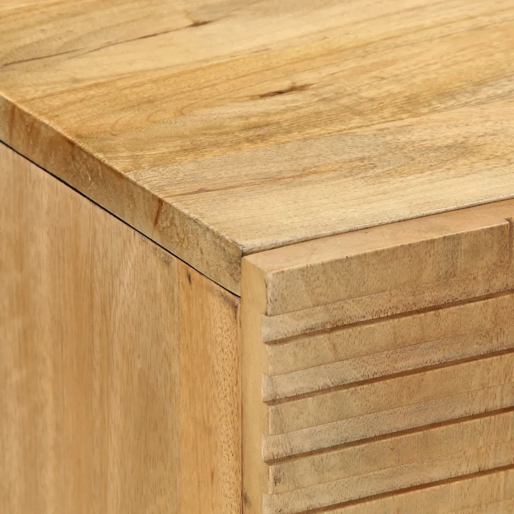 Set Mobili da Bagno 3pz Marrone in Legno Massello di Mango 3310007