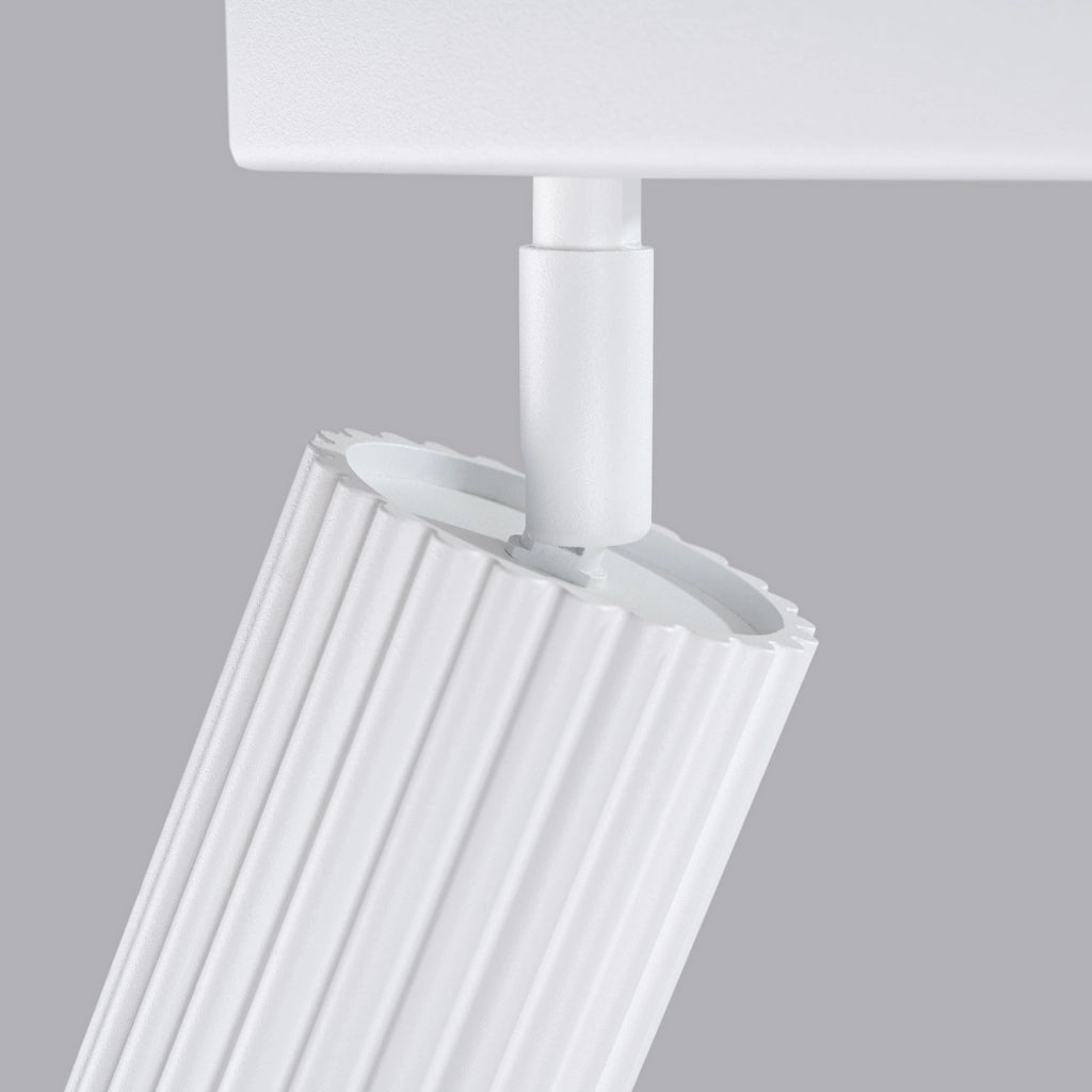 Plafoniera barra bianca 81 cm 4 spot GU10 GRAVIO Pure