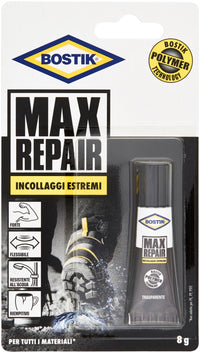 bostik colla max repair gr 8 adesivo per riparazioni universali cod:ferx.95782