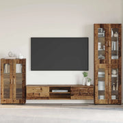 Credenza con porta FLORIN Legno vecchio 55,5 x 29 x 100 cm 880259