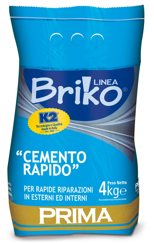 linea briko cemento rapido per riparazioni e stuccatura da kg 4 cod:ferx.95789