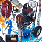 Agitatore Verniciatore Zenthril Delta L – 4000W 23MPa 8L/min | Tecnologia HyperElite | Vernici e Stucchi