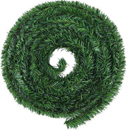 Decorazione a Fiamma Artificiale 33 m - non Illuminata - Decorazione per Interno/Esterno - Vetrificante - Tessuto Molle - Decorazione a Fiamma Decorativa