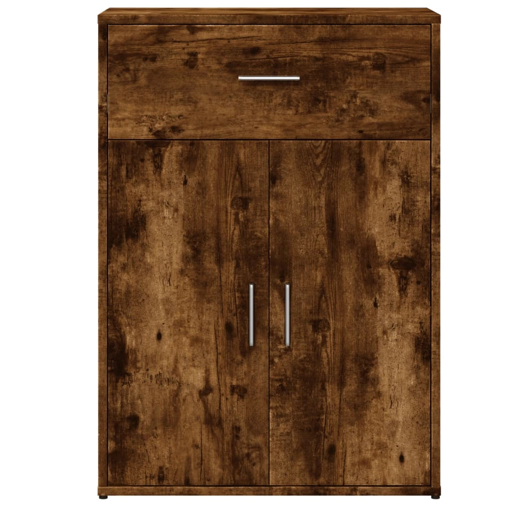 Buffet credenza cassettiera armadio mobile contenitore organizer per cucina soggiorno salotto 60 x 30 x 84 cm legno ingegnerizzato marrone 02_0030965