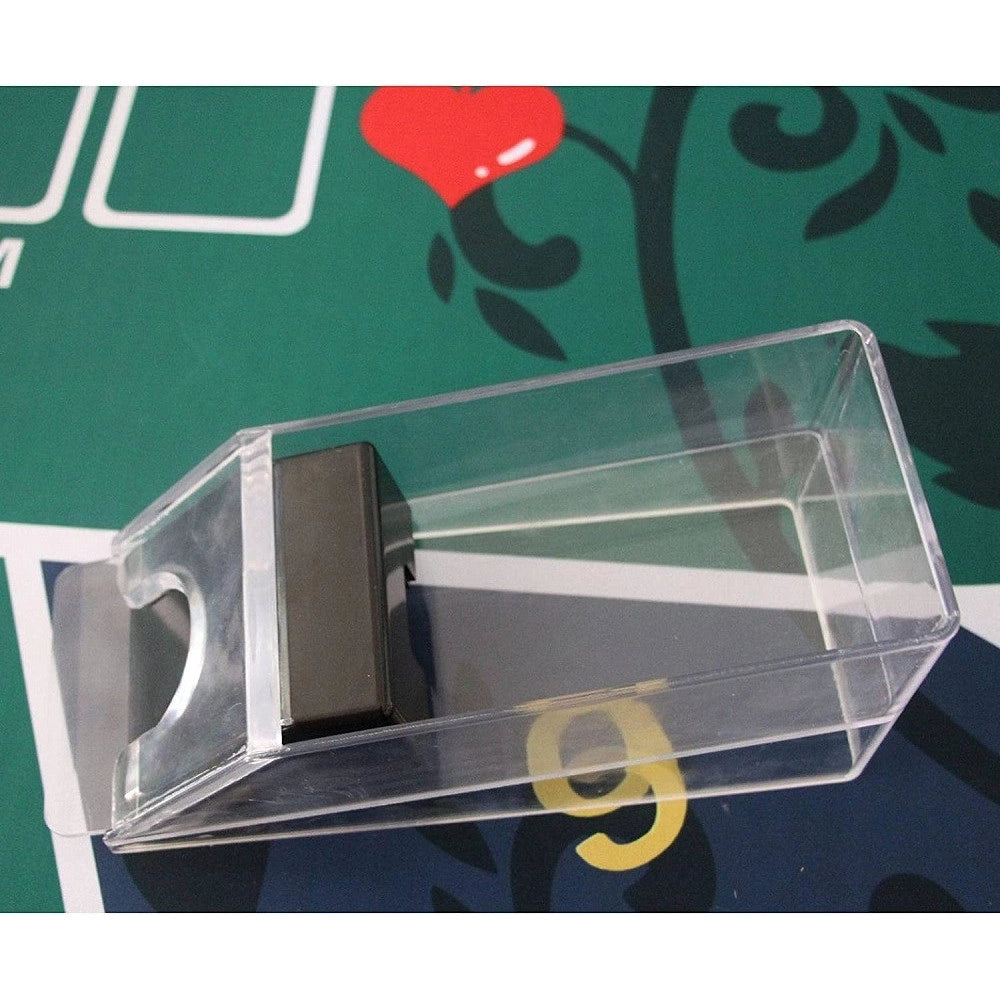 Trade Shop - Mescolatore Di Carte Da Poker Blackjack Distributore Portatile Mescola Per Gioco -