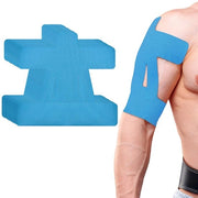 Nastro Kinesioterapico Preconfezionato - Impermeabile - Nastro Fisioterapico Elastico - Comfort di Indossamento - Respirante - 10 Pezzi - Nastro Fisioterapico