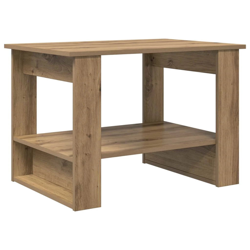 Tavolino da salotto Rovere artigianale 72 x 50 x 50 cm 8000195