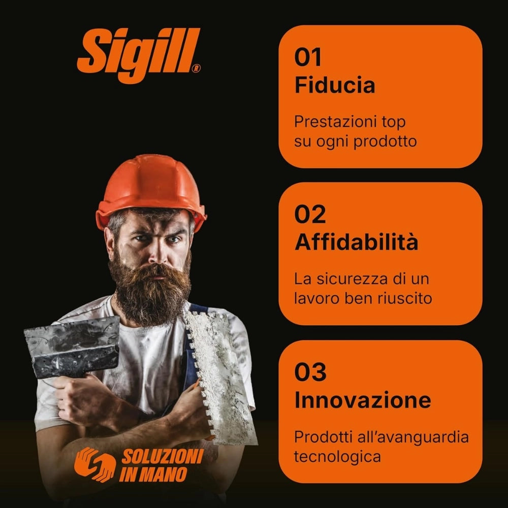 sigill silcoflex 450 sigillante monocomponente resistente alle muffe 280 ml *** colore- bianco, confezione 1