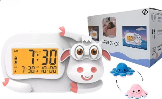 Sveglia Digitale per Bambini - Svegliatrice per Bambini - Sveglia con Lampada - Sveglia per Ragazzi - Sveglia con Funzione di Riposo - Sveglia con Funzione di Alzabatteria