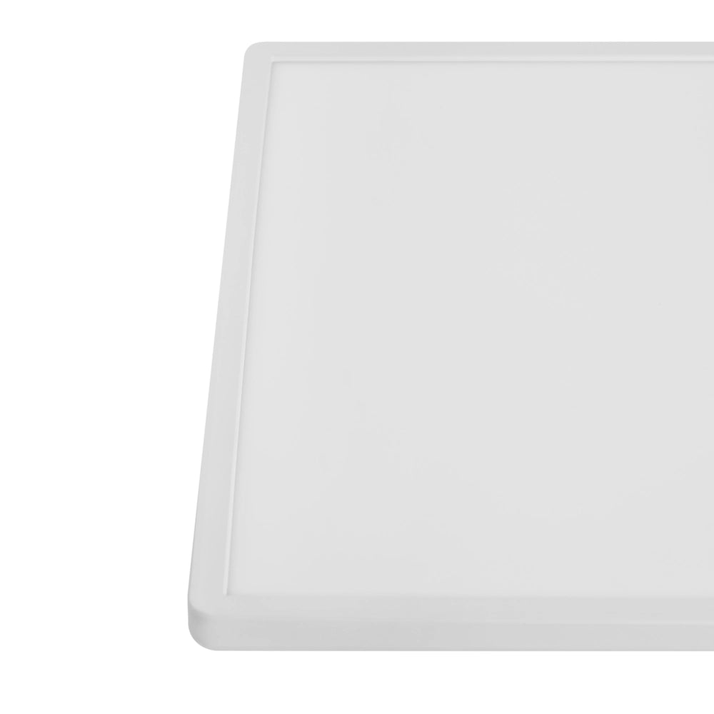 Plafoniera LED Bianco in Materiale Sintetico Quadrata 42 cm Pannello Luminoso LED a Filo Soffitto con Telecomando