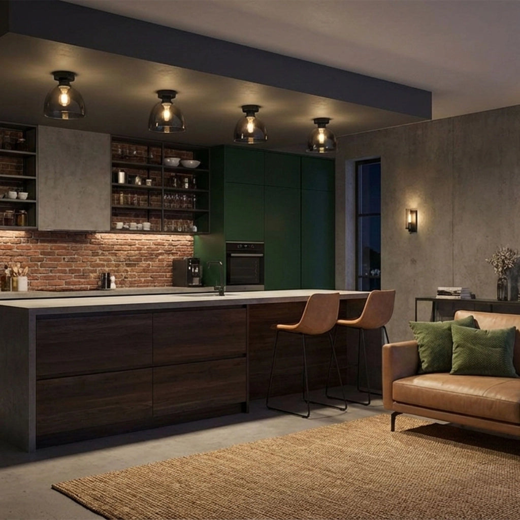 Lampada Da Soffitto APP1303-1C Black