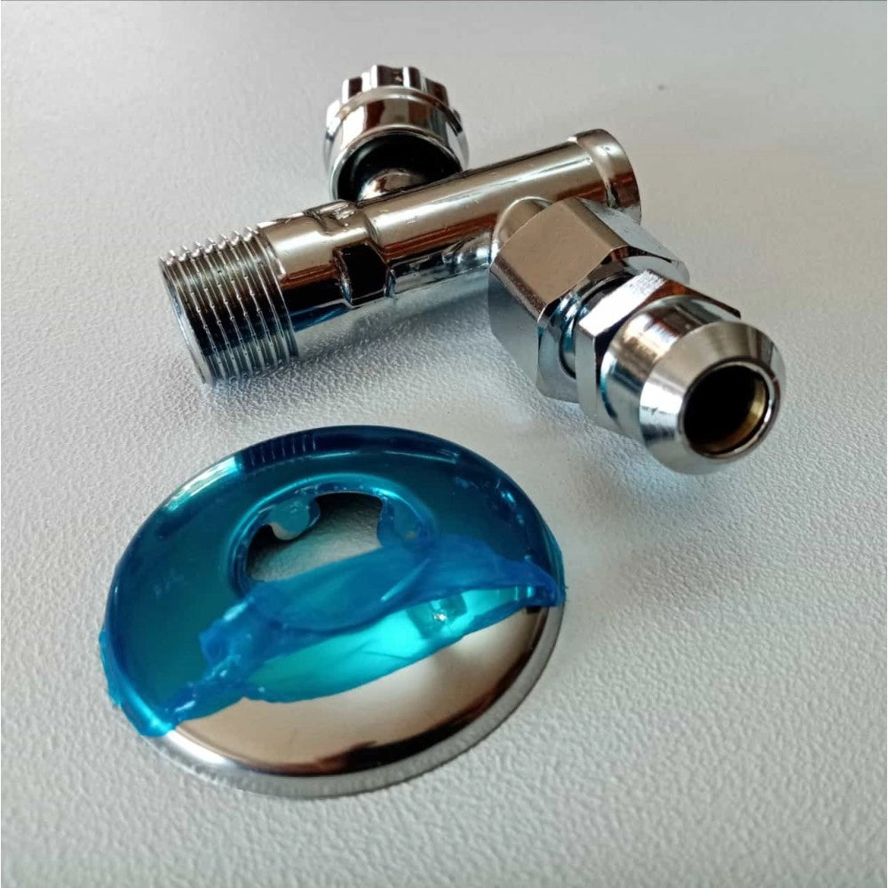 Rubinetto a vitone da 1/2 sotto lavabo bidet lavello con filtro e snodo