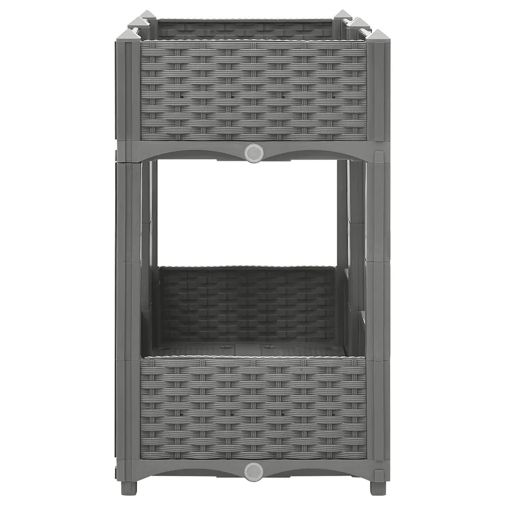 Fioriera Rialzata 80x40x71 cm in Polipropilene 153298