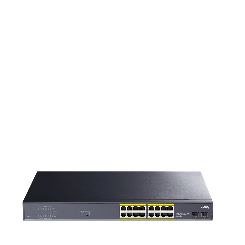 Switch 18p rj45 poe+ 2p gigabit sfp 200w power supply default/vlan/ext - GS1020PS2