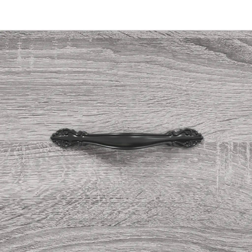 Credenza Grigio Sonoma 69,5x34x180 cm in Legno Multistrato 3189379