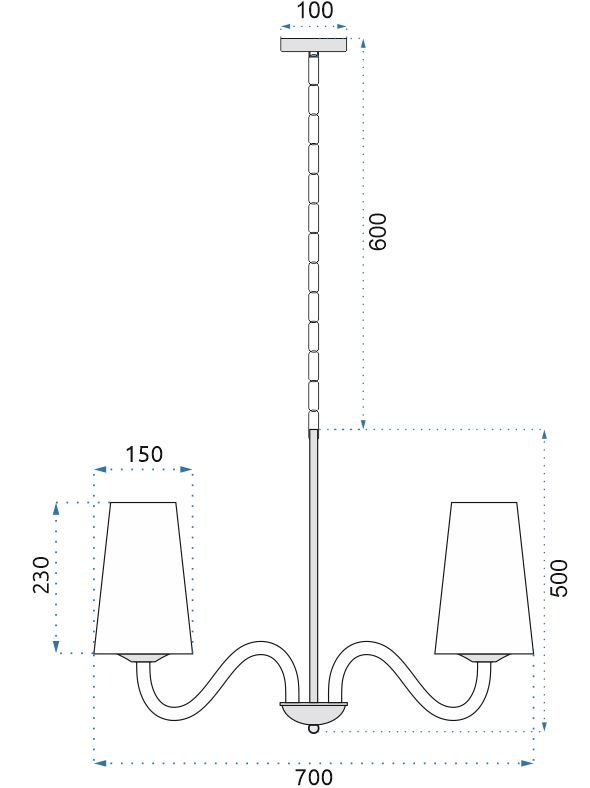 Lampada Pensile Vintage APP753-6
