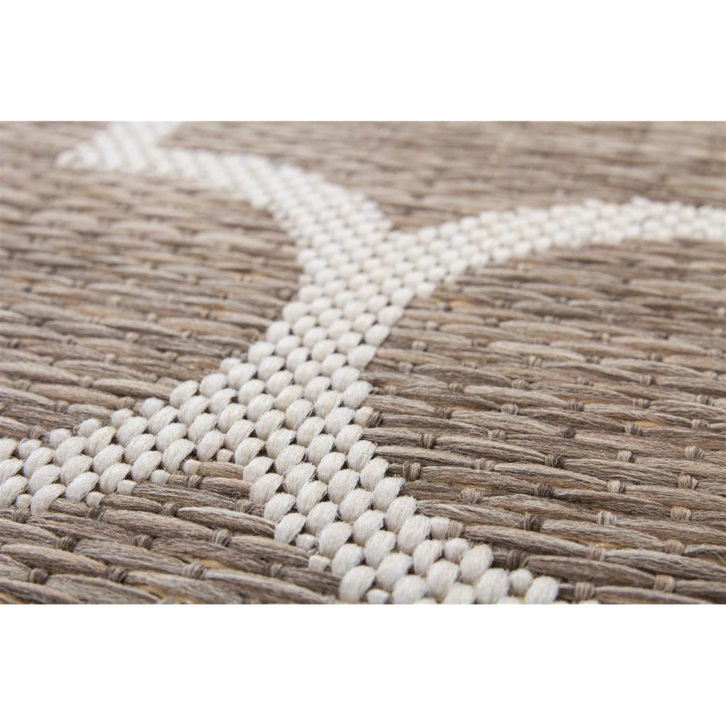 Tappeto Sunset 604 Beige Indoor e Outdoor 80x230 cm