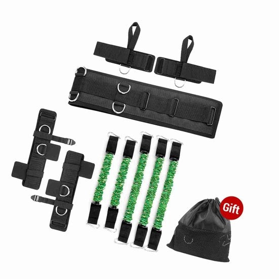 Cinture di resistenza verticale per allenamento con elastici