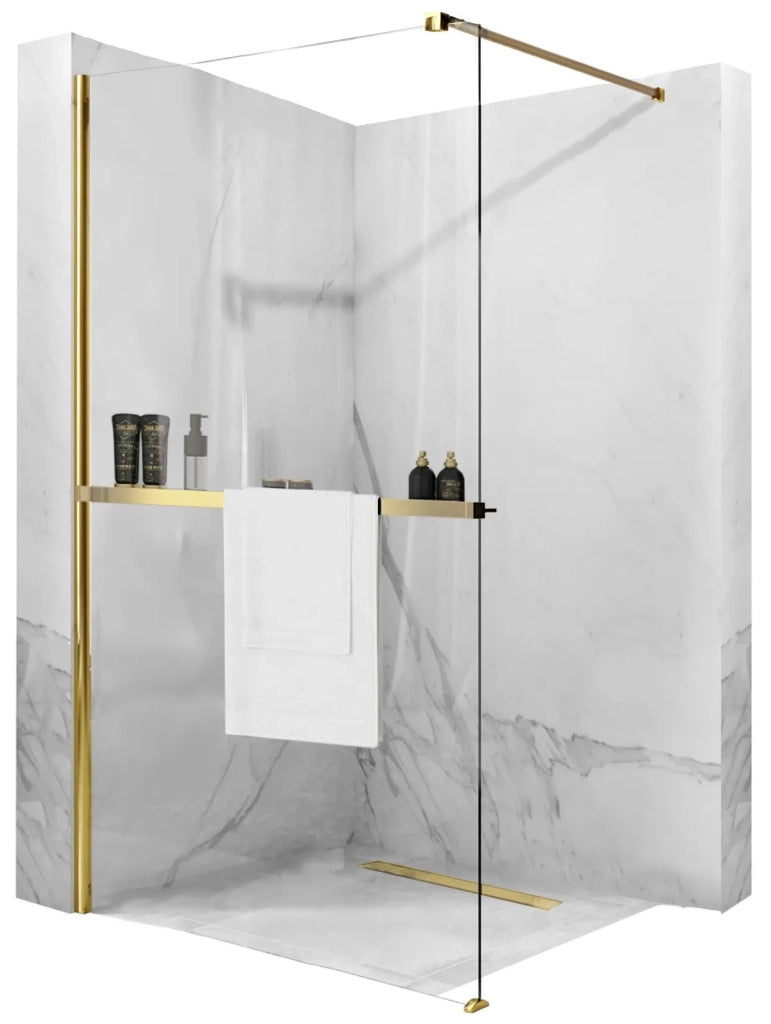 Mensola Con Appendiabiti Evo Gold
