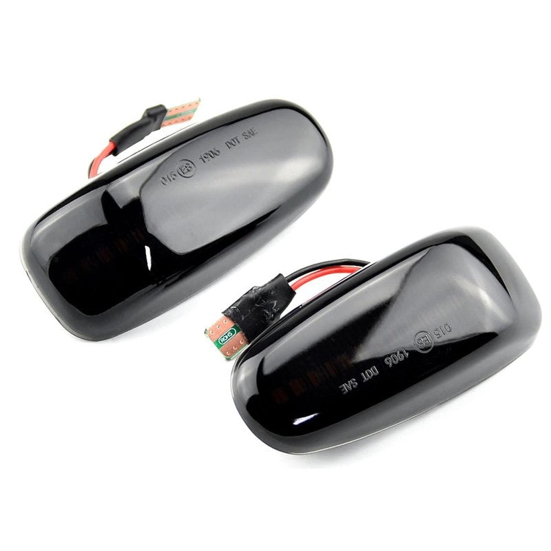 Kit Freccia Laterale a Led Side Marker Dinamica Lente Fume Mercedes Benz  W210 Facelift OEM 2028201921