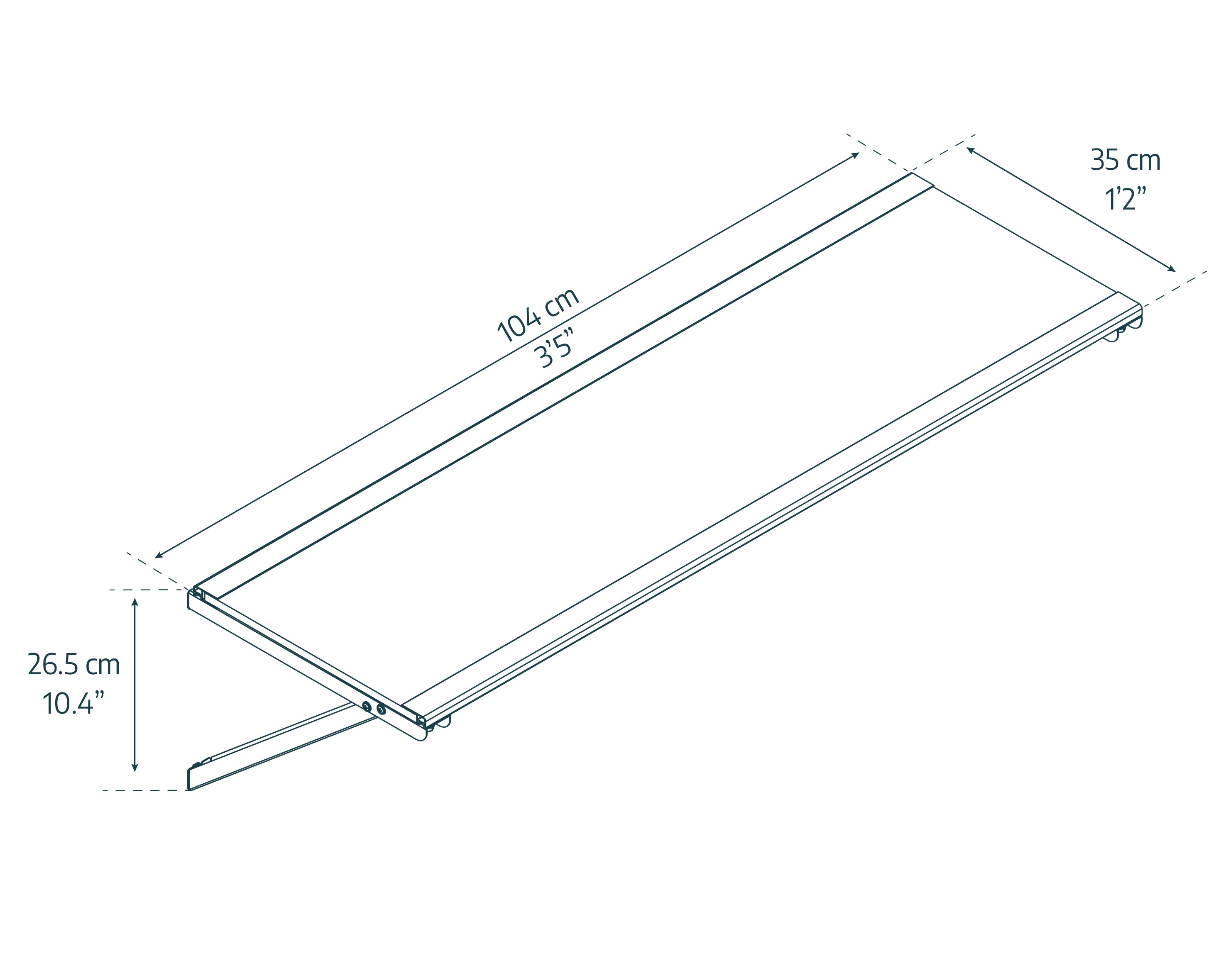 Kit Di Ripiani per Casetta Yukon