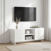 Supporto TV 90 x 34.5 x 40 cm Bianco Lucido 8011481