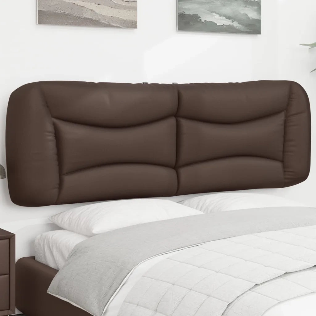 Cuscino Testiera Hvar Marrone 160 cm in Similpelle CFW2062993
