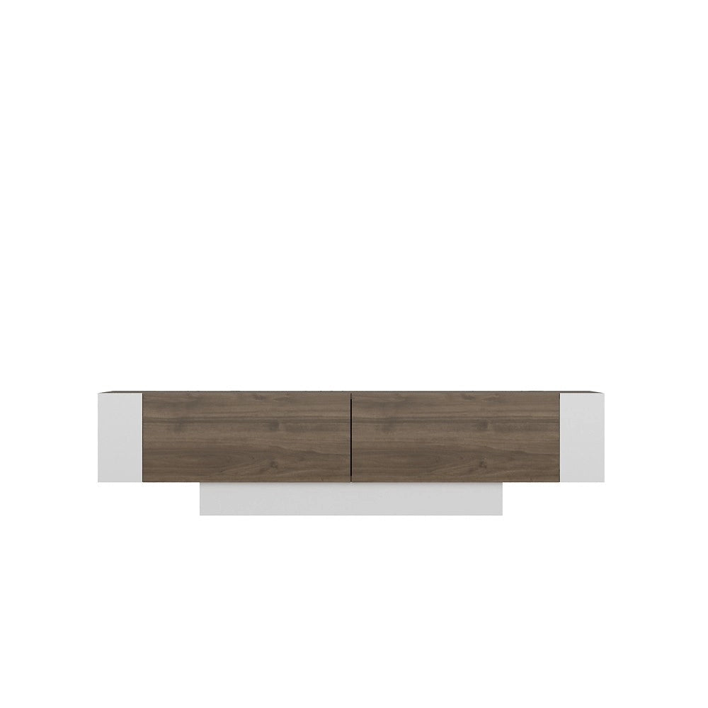 Porta TV in legno "Matera" - 150 x 31 x 41 cm - Marrone