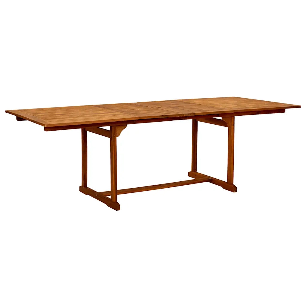 Set Pranzo da Giardino 9pz Legno Massello di Acacia e Textilene 3279265